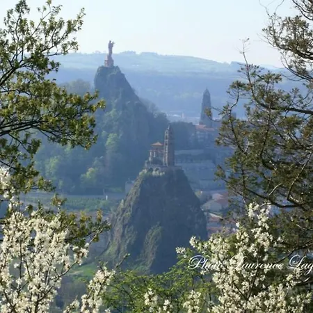 Maison En Pierres Avec Cheminée Et Jardin - Proche St-paulien - Fr-1-582-305 *